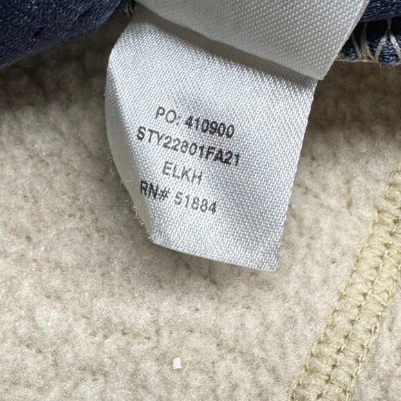 Patagonia Mens Retro Pile Pullover Jacket Size M El Cap Khaki - Picture 7 of 7